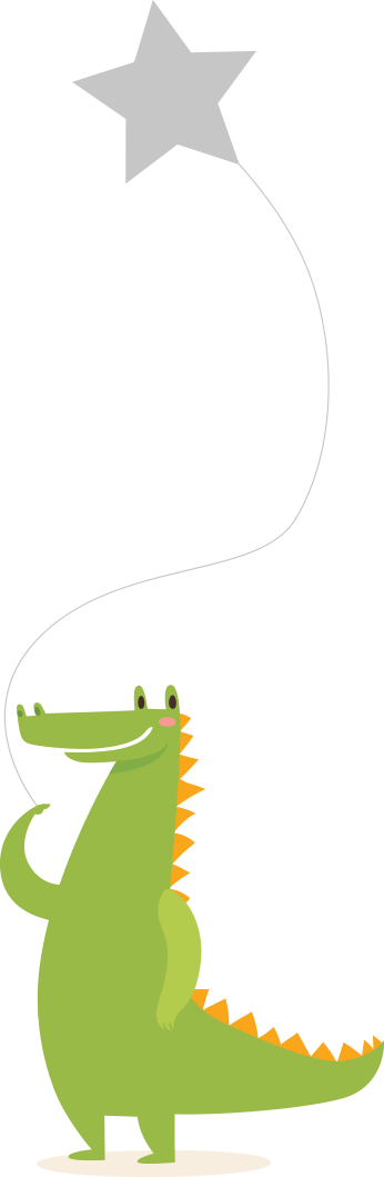 Illustration crocodile